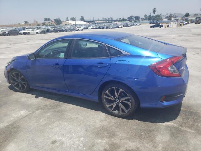 2HGFC2F86KH555044 - 2019 HONDA CIVIC SPORT 蓝色 照片 2