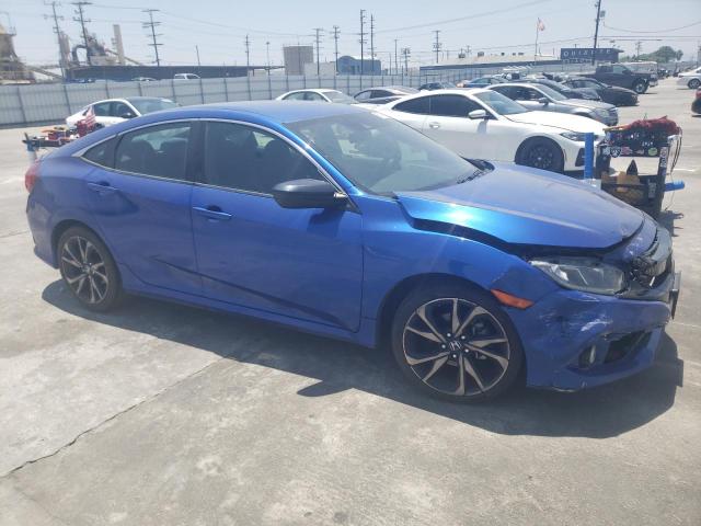 2HGFC2F86KH555044 - 2019 HONDA CIVIC SPORT 蓝色 照片 4