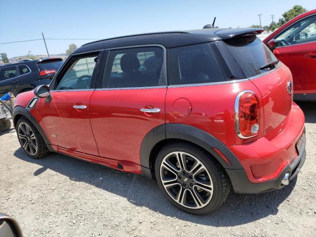 WMWZC5C57EWP38432 - 2014 MINI COOPER S COUNTRYMAN RED photo 2