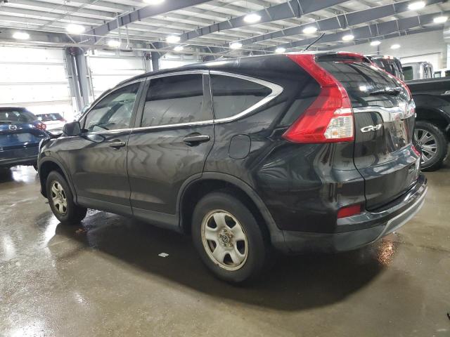 5J6RM4H39GL084405 - 2016 HONDA CR-V LX BLACK photo 2