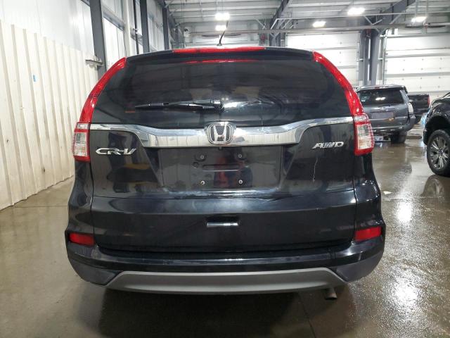 5J6RM4H39GL084405 - 2016 HONDA CR-V LX BLACK photo 6