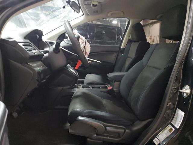 5J6RM4H39GL084405 - 2016 HONDA CR-V LX BLACK photo 7