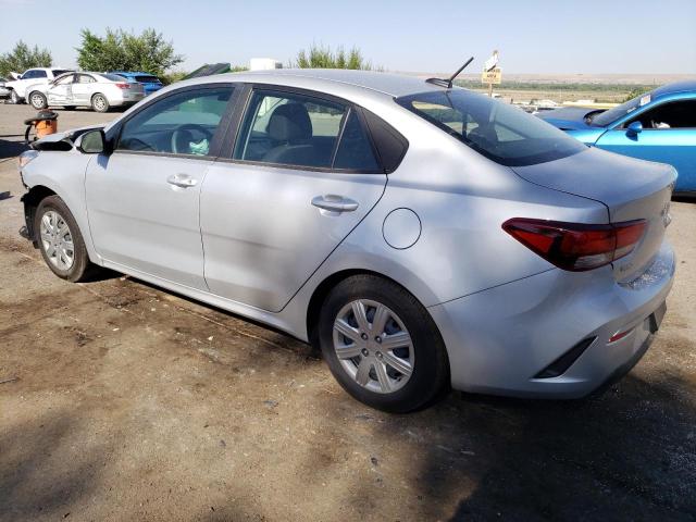 3KPA24AD7PE528157 - 2023 KIA RIO LX SILVER photo 2