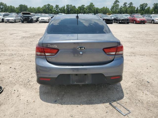 3KPA24AB0KE218116 - 2019 KIA RIO S CHARCOAL photo 6