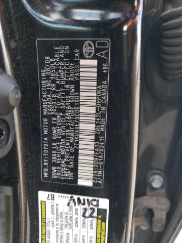 2T1KU40E79C061901 - 2009 TOYOTA MATRIX 黑色 照片 12