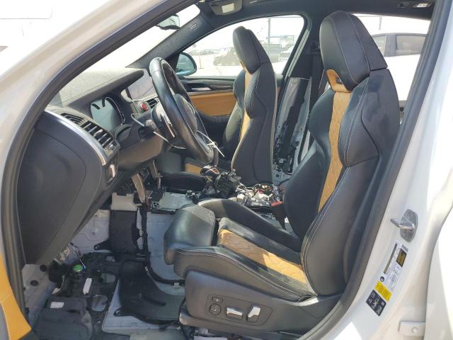 5YMUJ0C03LLA99775 - 2020 BMW X4 M COMPETITION WHITE photo 7