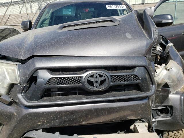 5TFUU4EN1FX111254 - 2015 TOYOTA TACOMA ACCESS CAB გრაფიტი ფოტო 11