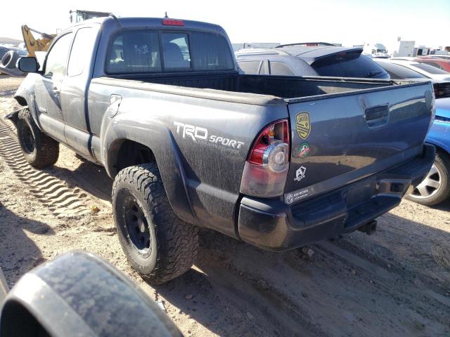 5TFUU4EN1FX111254 - 2015 TOYOTA TACOMA ACCESS CAB გრაფიტი ფოტო 2