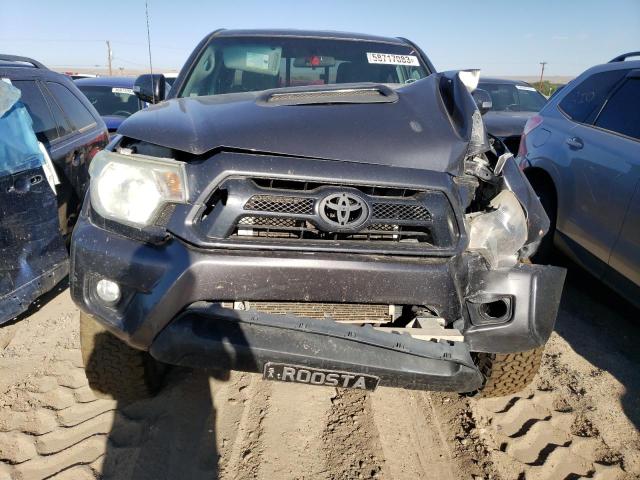 5TFUU4EN1FX111254 - 2015 TOYOTA TACOMA ACCESS CAB გრაფიტი ფოტო 5