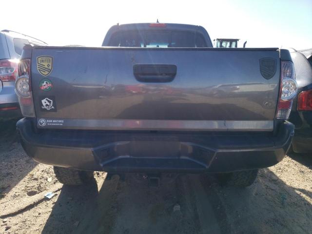 5TFUU4EN1FX111254 - 2015 TOYOTA TACOMA ACCESS CAB გრაფიტი ფოტო 6