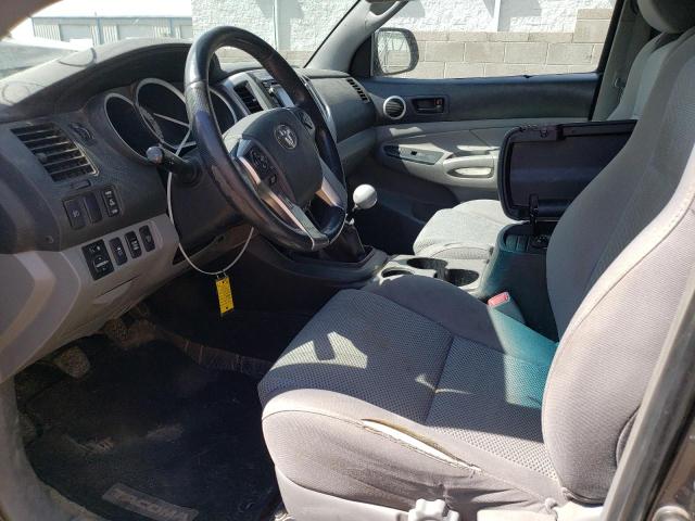 5TFUU4EN1FX111254 - 2015 TOYOTA TACOMA ACCESS CAB გრაფიტი ფოტო 7