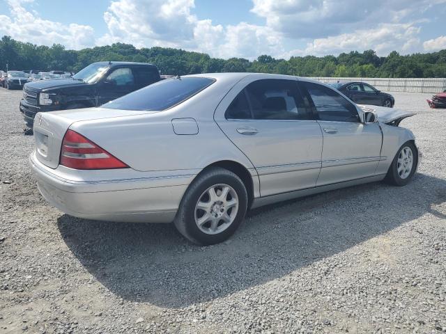 WDBNG75J12A229858 - 2002 MERCEDES-BENZ S 500 SILVER photo 3