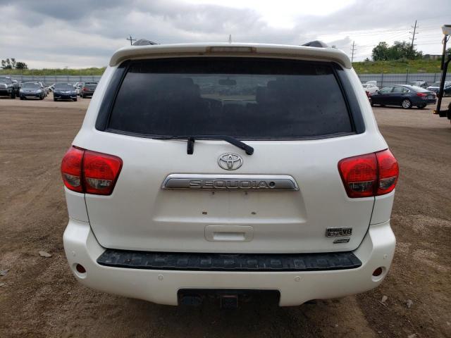 5TDDW5G19DS077996 - 2013 TOYOTA SEQUOIA PLATINUM WHITE photo 6