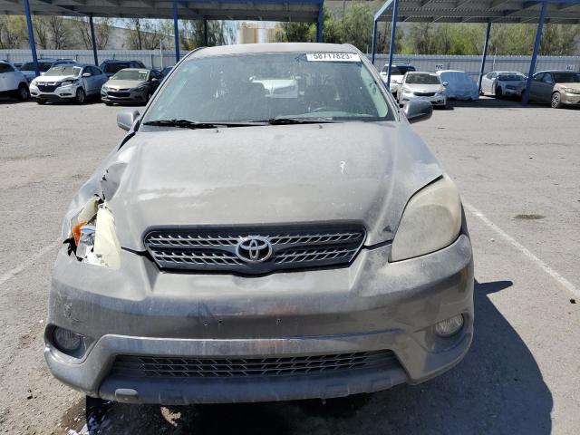 2T1KR32E76C584582 - 2006 TOYOTA COROLLA MA XR GRAY photo 5
