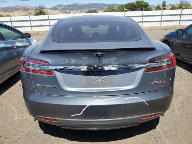 5YJSA1H13EFP39686 - 2014 TESLA MODEL S Մոխրագույն լուսանկար 6