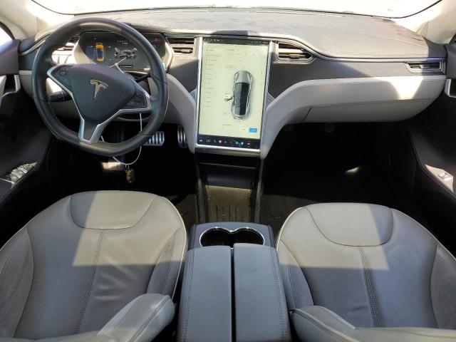 5YJSA1H13EFP39686 - 2014 TESLA MODEL S Մոխրագույն լուսանկար 8
