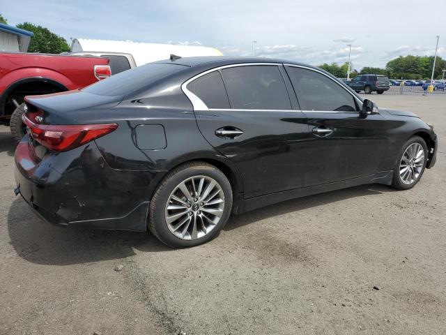 JN1EV7AR5JM437339 - 2018 INFINITI Q50 LUXE Қара фото 3