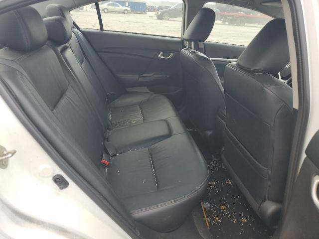 19XFB2F97FE045264 - 2015 HONDA CIVIC EXL თეთრი ფოტო 10