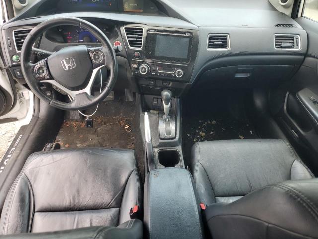 19XFB2F97FE045264 - 2015 HONDA CIVIC EXL თეთრი ფოტო 8