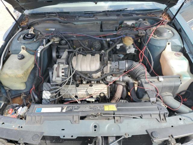 1G2HX53L8N1286509 - 1992 PONTIAC BONNEVILLE SE GREEN photo 11