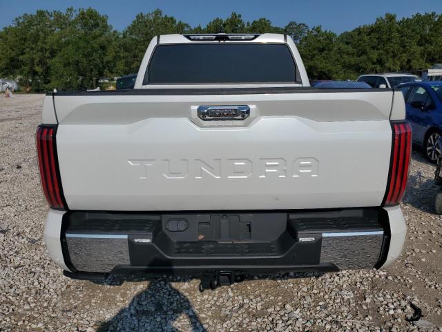 5TFMA5AB5NX006368 - 2022 TOYOTA TUNDRA CREWMAX PLATINUM WHITE photo 6