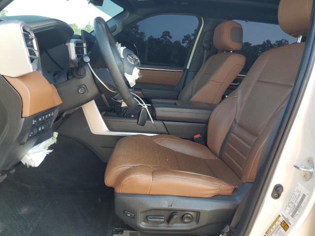 5TFMA5AB5NX006368 - 2022 TOYOTA TUNDRA CREWMAX PLATINUM თეთრი ფოტო 7