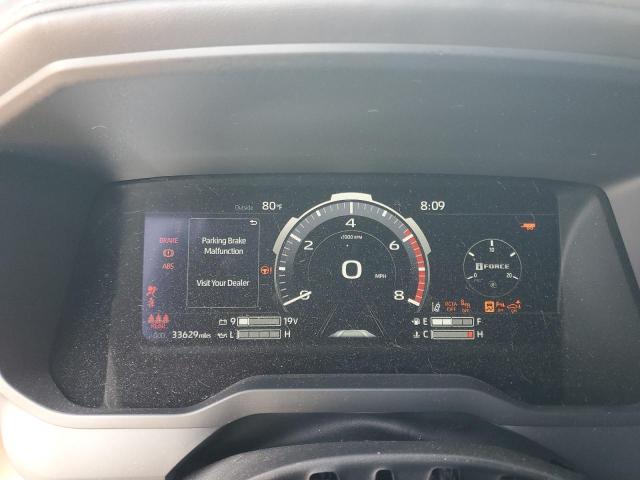 5TFMA5AB5NX006368 - 2022 TOYOTA TUNDRA CREWMAX PLATINUM თეთრი ფოტო 9