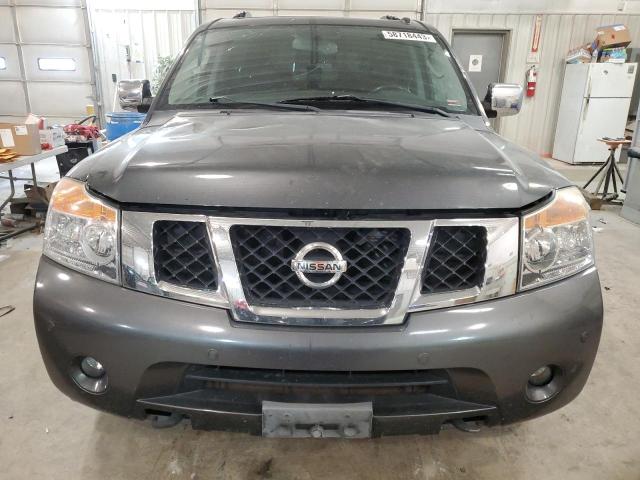 5N1BA0NE2BN602281 - 2011 NISSAN ARMADA PLATINUM CHARCOAL photo 5