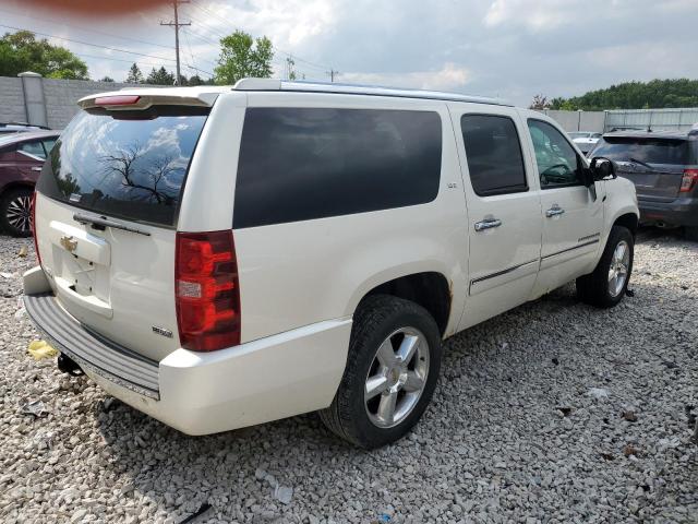 1GNFK363X9R222438 - 2009 CHEVROLET SUBURBAN K1500 LTZ WHITE photo 3