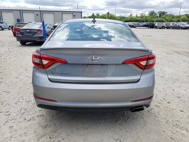 5NPE24AF9HH437262 - 2017 HYUNDAI SONATA SE SILVER photo 6