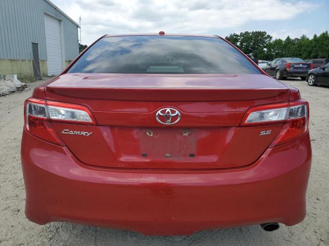 4T1BF1FK2CU615082 - 2012 TOYOTA CAMRY BASE RED photo 6