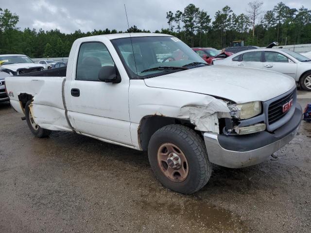 1GTEK14V72Z250300 - 2002 GMC SIERRA K1500 WHITE photo 4