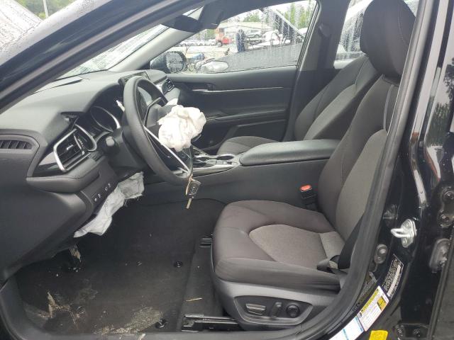 4T1C11BK6MU031519 - 2021 TOYOTA CAMRY LE BLACK photo 7