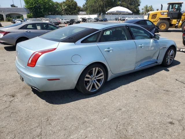 SAJWA2GB2CLV30288 - 2012 JAGUAR XJL BLUE photo 3