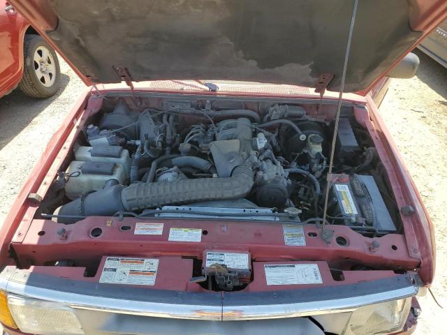 1FTCR14X7VPA28229 - 1997 FORD RANGER SUPER CAB RED photo 11