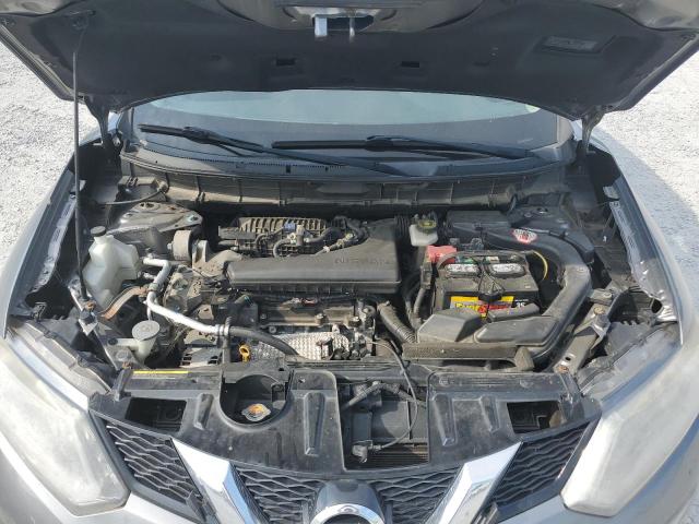 KNMAT2MV2GP633632 - 2016 NISSAN ROGUE S GRAY photo 11