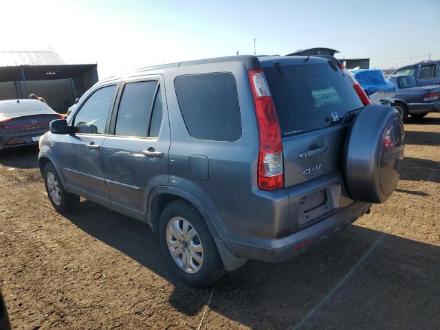 JHLRD78906C057235 - 2006 HONDA CR-V SE GRAY photo 2