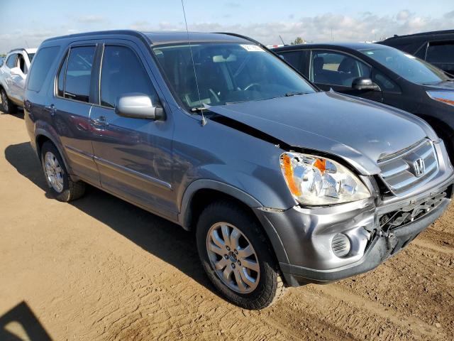 JHLRD78906C057235 - 2006 HONDA CR-V SE GRAY photo 4