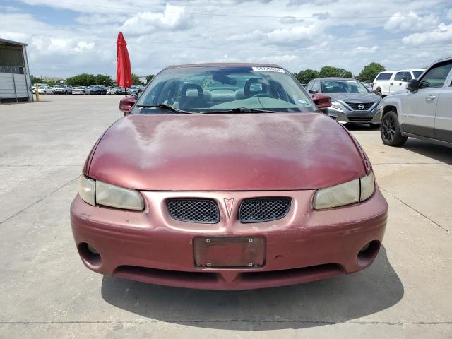 1G2WK52J11F272065 - 2001 PONTIAC GRAND PRIX SE 栗色 照片 5