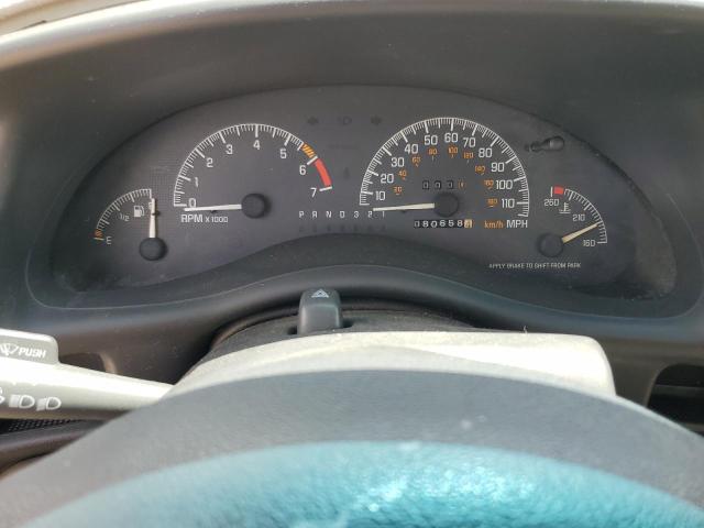 1G2WK52J11F272065 - 2001 PONTIAC GRAND PRIX SE 栗色 照片 9