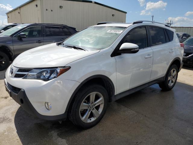 2T3WFREV2FW146843 - 2015 TOYOTA RAV4 XLE WHITE photo 1