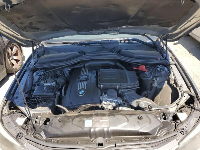 WBANW13518CZ84400 - 2008 BMW 5 SERIES I ნაცრისფერი ფოტო 11