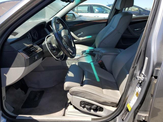 WBANW13518CZ84400 - 2008 BMW 5 SERIES I ნაცრისფერი ფოტო 7