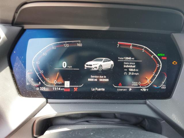 WBA53AK00P7M19965 - 2023 BMW 228I WHITE photo 9