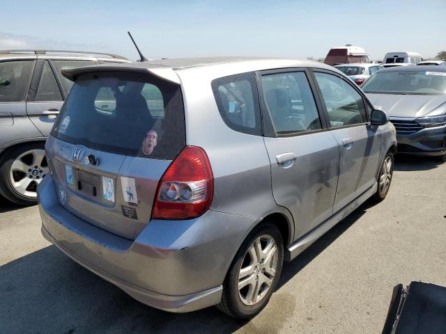 JHMGD38677S040344 - 2007 HONDA FIT S 银色 照片 3