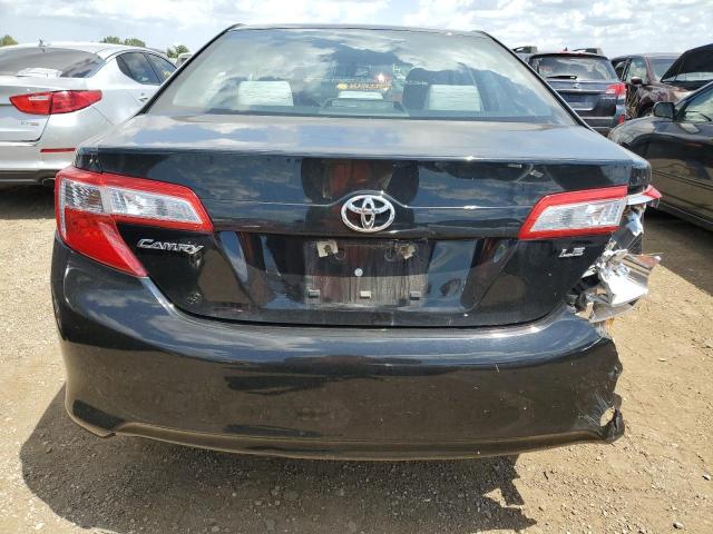 4T4BF1FK9CR203196 - 2012 TOYOTA CAMRY BASE BLACK photo 6