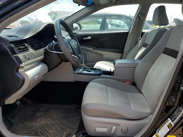 4T4BF1FK9CR203196 - 2012 TOYOTA CAMRY BASE BLACK photo 7