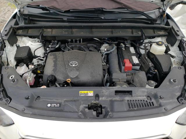 5TDHZRBH8MS075399 - 2021 TOYOTA HIGHLANDER XLE Weiß Foto 12