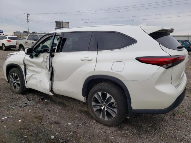 5TDHZRBH8MS075399 - 2021 TOYOTA HIGHLANDER XLE Weiß Foto 2