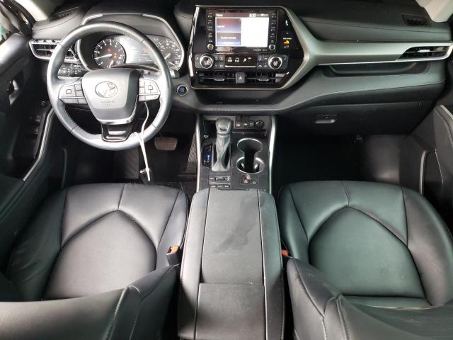 5TDHZRBH8MS075399 - 2021 TOYOTA HIGHLANDER XLE Weiß Foto 8